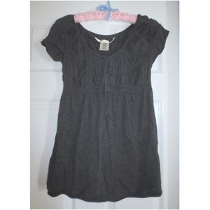 Max Studio Dark Grey Knit Top